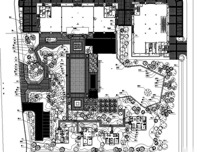 [浙江]朗道五矿崇文示范区植物CAD施工图