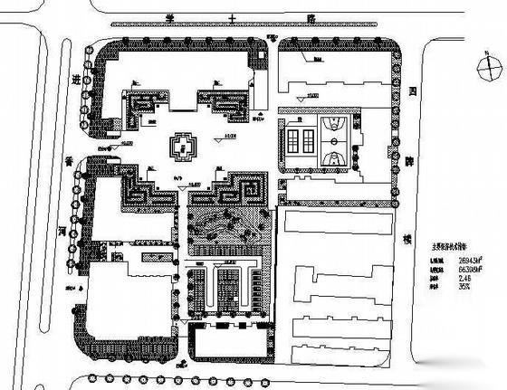 某部队新营区环境景观施工图