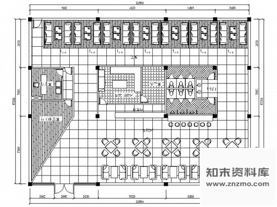 施工图某蝴蝶主题咖啡屋室内设计CAD装饰图含效果