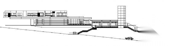 某二层售楼处建筑设计方案