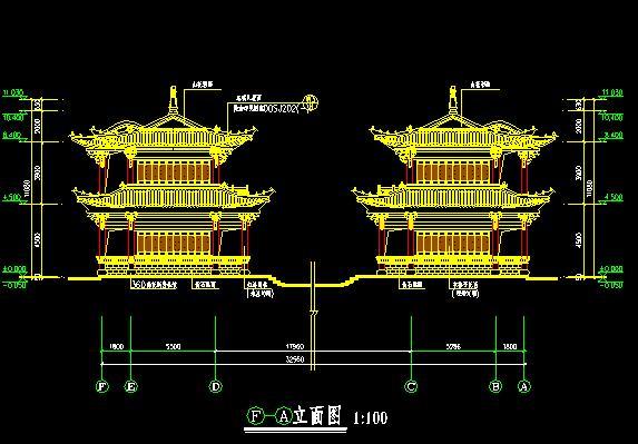 仿古廊桥建筑设计