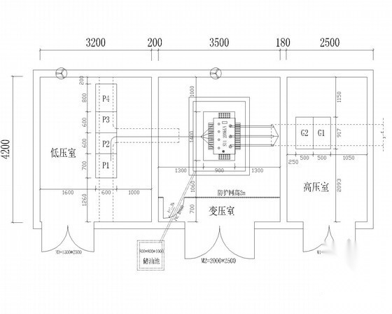 [广东]200-1600kVA常规变配电工程图集72张