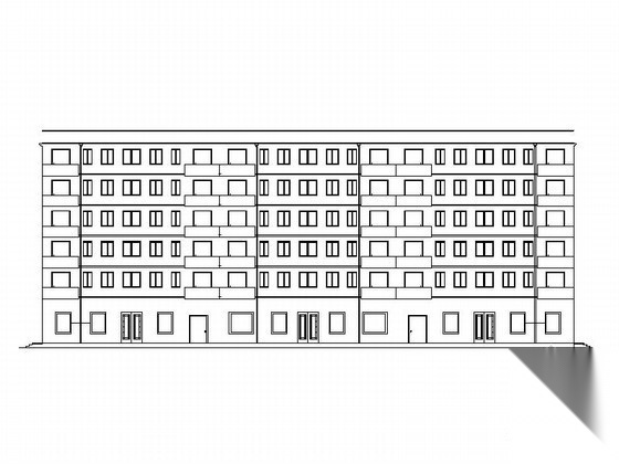 毕业设计 某六层商住楼建筑施工图 含计算书