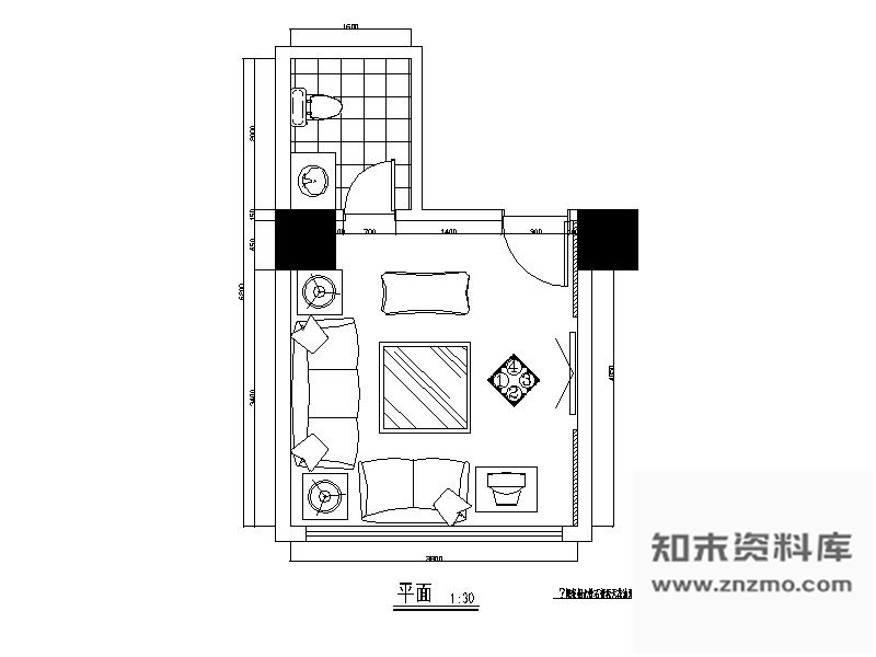 施工图KTV包间施工图3