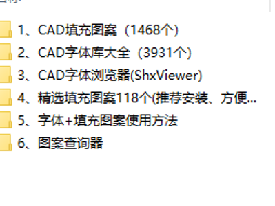 CAD填充图案