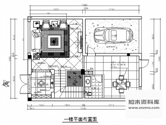 施工图某绿城小区现代时尚五层别墅装修图