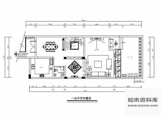 施工图宜兴欧式风格五层别墅住宅CAD施工图