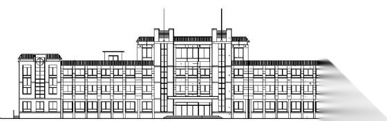 某四层小学教学楼建筑施工图