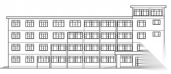 [苏州]某四层辅助教学办公楼建筑扩初（毕业设计）