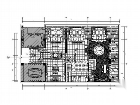 [福州]豪华四星级酒店会所设计施工图（含实景图）