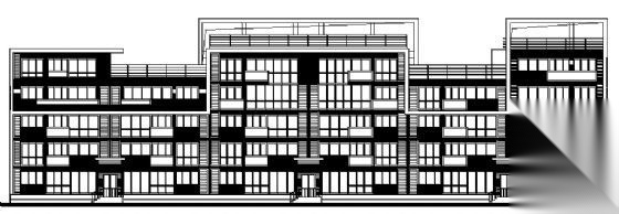 东部花园洋房7栋住宅楼建筑施工图