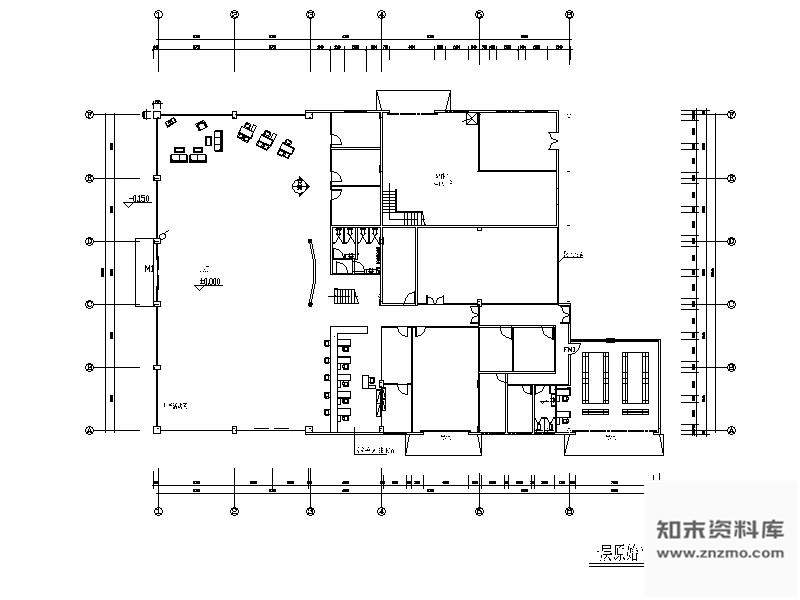 施工图浙江某品牌汽车4S店装饰设计图