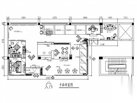 [浙江]大型材料展厅室内施工图