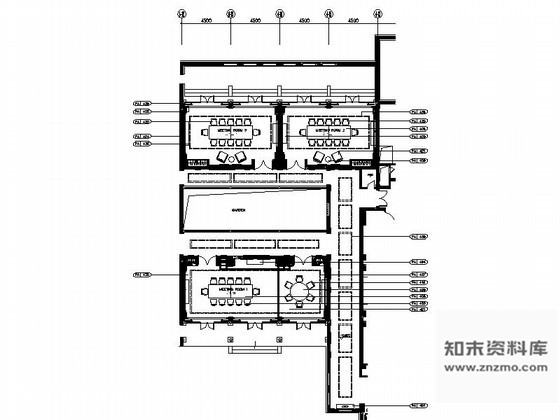 施工图杭州某主题酒店会议室装修图