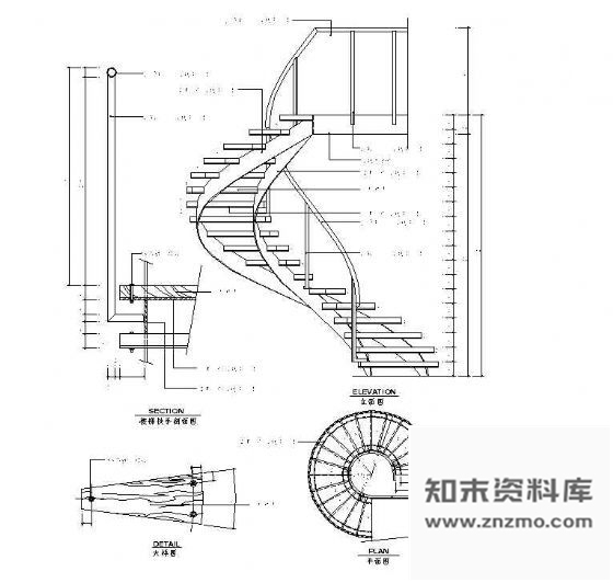 图块/节点楼梯节点详图9