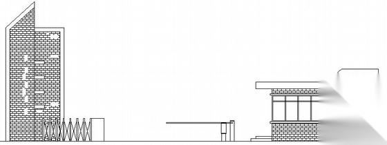 [山东]国际新城E区大门建筑水电方案图