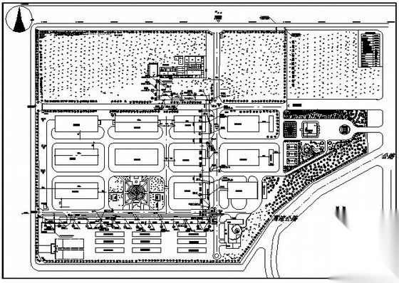 室外钢套钢蒸汽管道竣工图 市政暖通