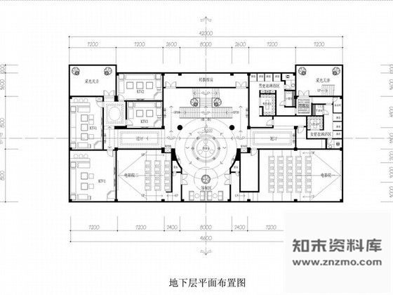 施工图厦门某豪会所现代风格KTV室内装修施工图含效果