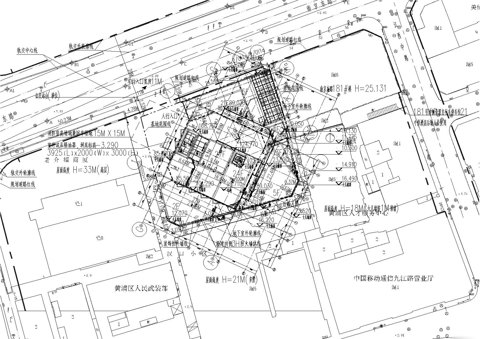 [上海]艾迪逊新中式商务酒店施工图+效果图