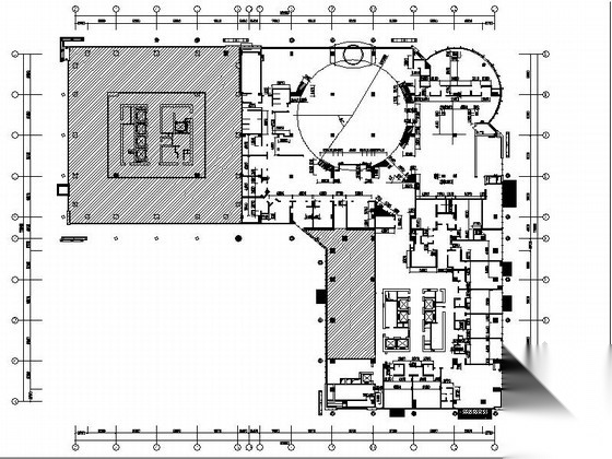 [江苏]五星级大饭店豪华包厢装修CAD施工图