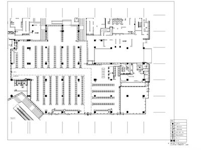 迪卡侬合肥银泰城店全套施工图(含水暖电）