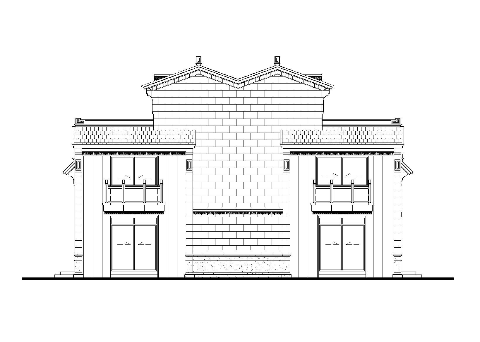 [江苏]泰禾姑苏院子建筑设计施工图（CAD）