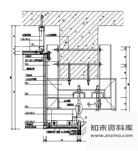 吊挂节点 施工图