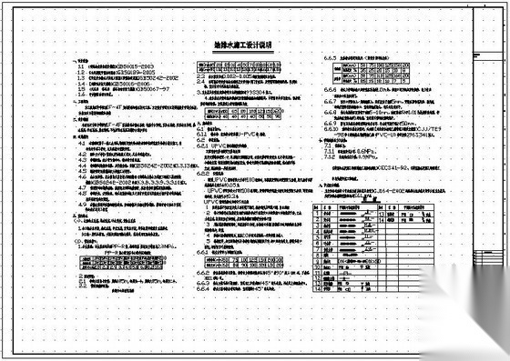 某五星级酒店给排水图纸 建筑给排水