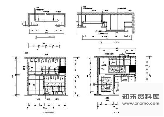 图块/节点卫生间吊顶详图