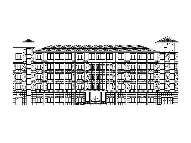 [浙江]大学简欧风格实验楼施工图