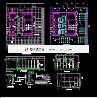 物委办公楼电梯厅详图