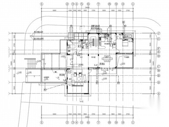 [上海]二层独栋别墅区给排水施工图 建筑给排水