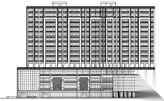 高层商住楼设计图纸