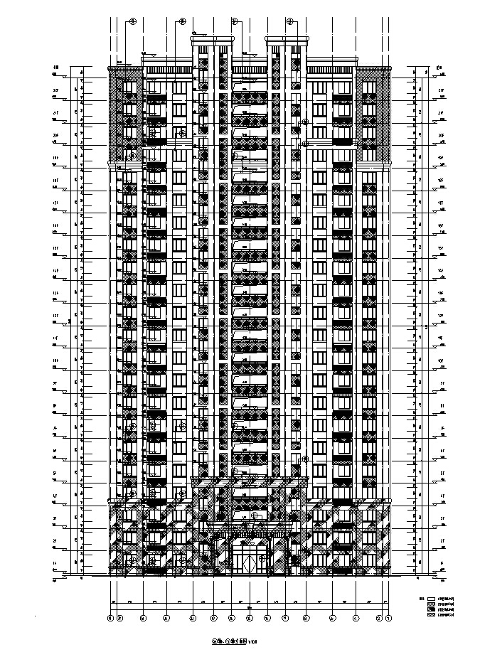 [安徽]华东院高层住宅及公建全专业施工图（含幼儿园商...