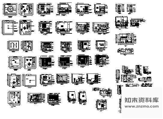 图块/节点儿童卧室立面图