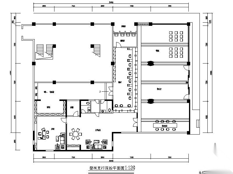 [深圳]某农业银行室内改造装修图