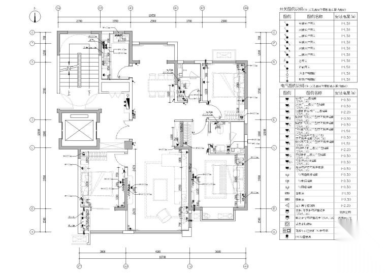 10套实用户型住宅别墅施工图资料