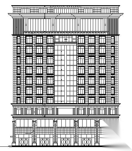 某十三层写字楼建筑施工图