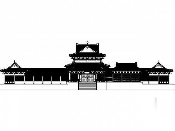 [古建]罗汉堂建筑施工图