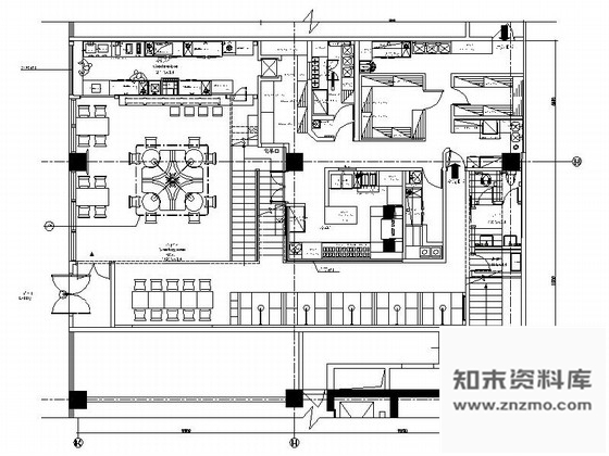 施工图太原炫酷时尚全国连锁披萨餐饮空间竣工图含效果图