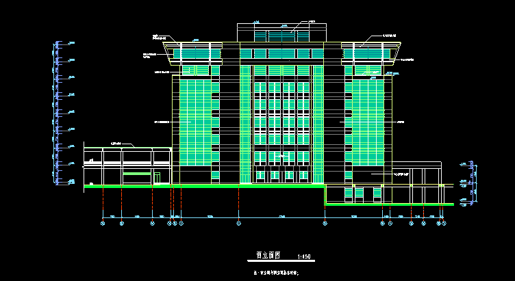 东南大学建筑设计院—济南大学图书馆建筑施工图