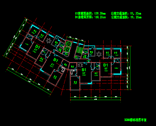 北外滩公寓归档建筑施工图（华东院图纸）