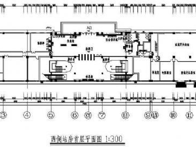 天津地铁一号线施工图（含效果图）