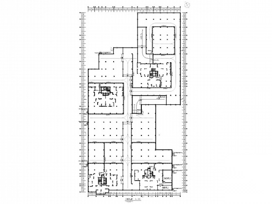 [日照]某小区地下车库建筑结构水暖电施工图