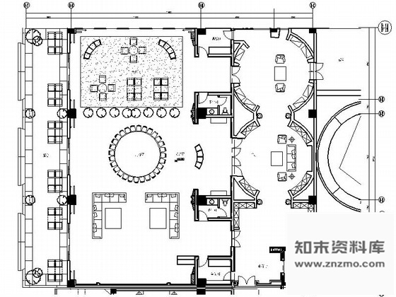 施工图广东五星级酒店贵宾房室内装修CAD竣工图