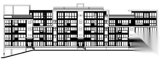 东部花园洋房10栋住宅楼建筑施工图