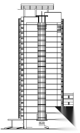 某医院十八层住院楼建筑施工图