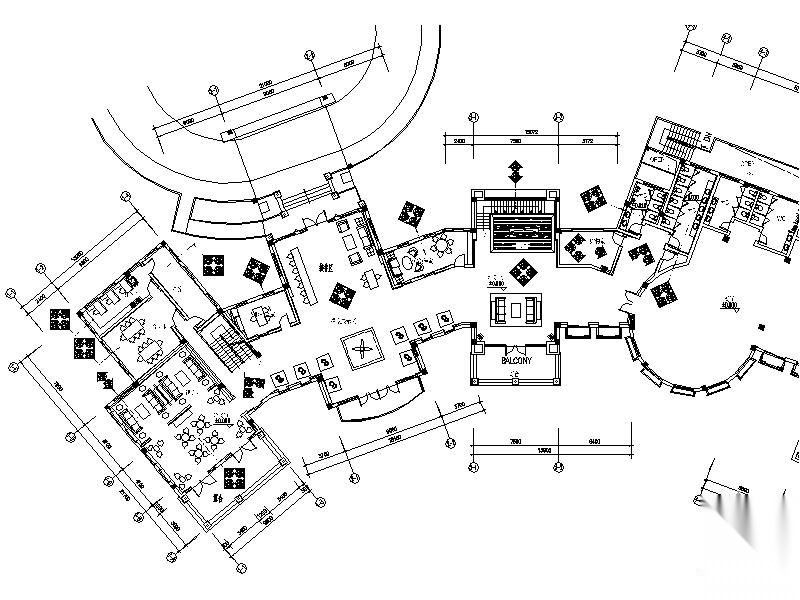 [武汉]知名海岸会所施工图（含实景）