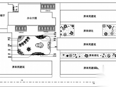 街道办事处广场景观工程设计施工图