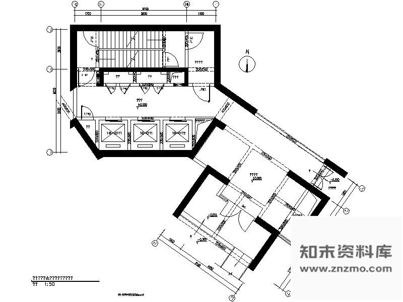 施工图东莞某小区公共部分装修图含效果